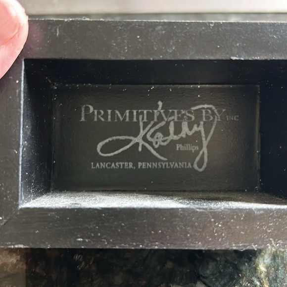 Primitives by Kathy rustic sign. Black and white. EUC. - Picture 2 of 4